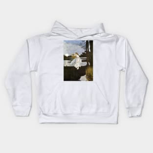 The Torn Wing - Ida Rentoul Outhwaite Kids Hoodie